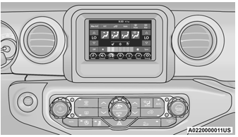 Jeep Wrangler. Automatic Climate Control Descriptions And Functions