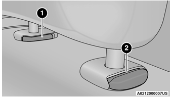 Jeep Wrangler. Front Head Restraints