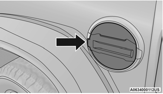 Jeep Wrangler. Fuel Filler Cap