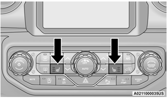 Jeep Wrangler. Heated Seats — If Equipped