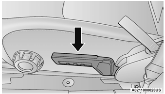 Jeep Wrangler. Manual Seat Height Adjustment