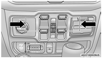 Jeep Wrangler. POWER WINDOWS — IF EQUIPPED