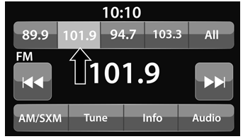 Jeep Wrangler. SiriusXM® Satellite Radio Mode — If Equipped