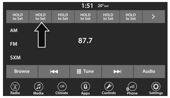 Jeep Wrangler. SiriusXM® Satellite Radio Mode — If Equipped